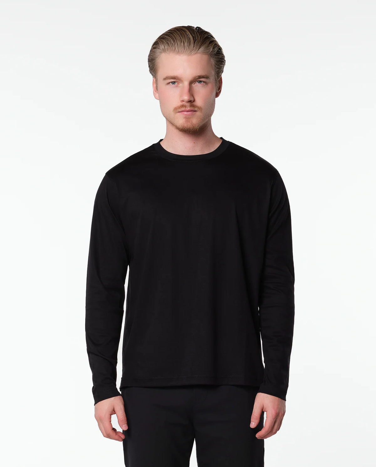 luksus langærmet t-shirt