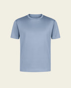 luksus t-shirt – babyblå